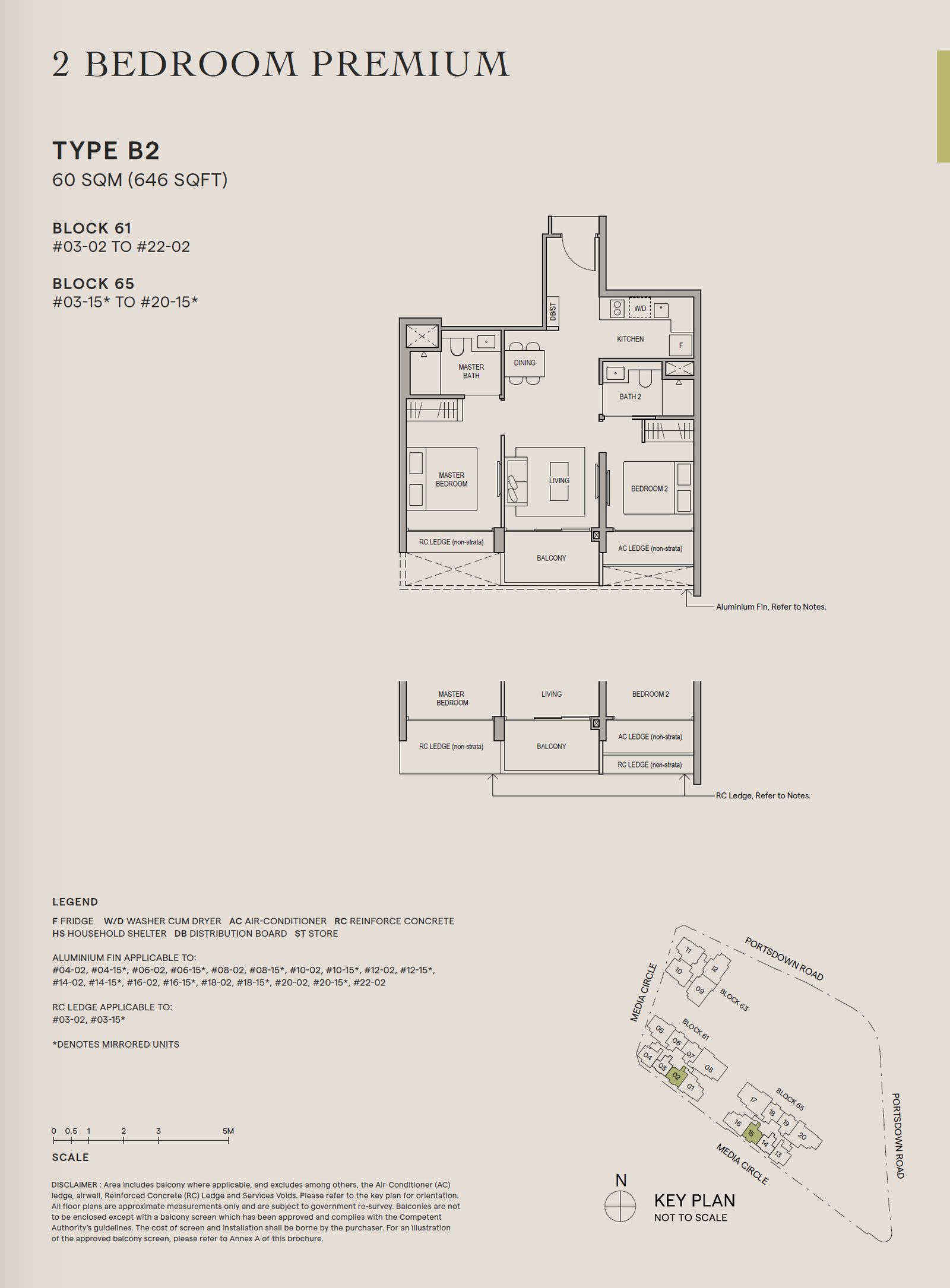 Bloomsbury Residences B2 floor plan