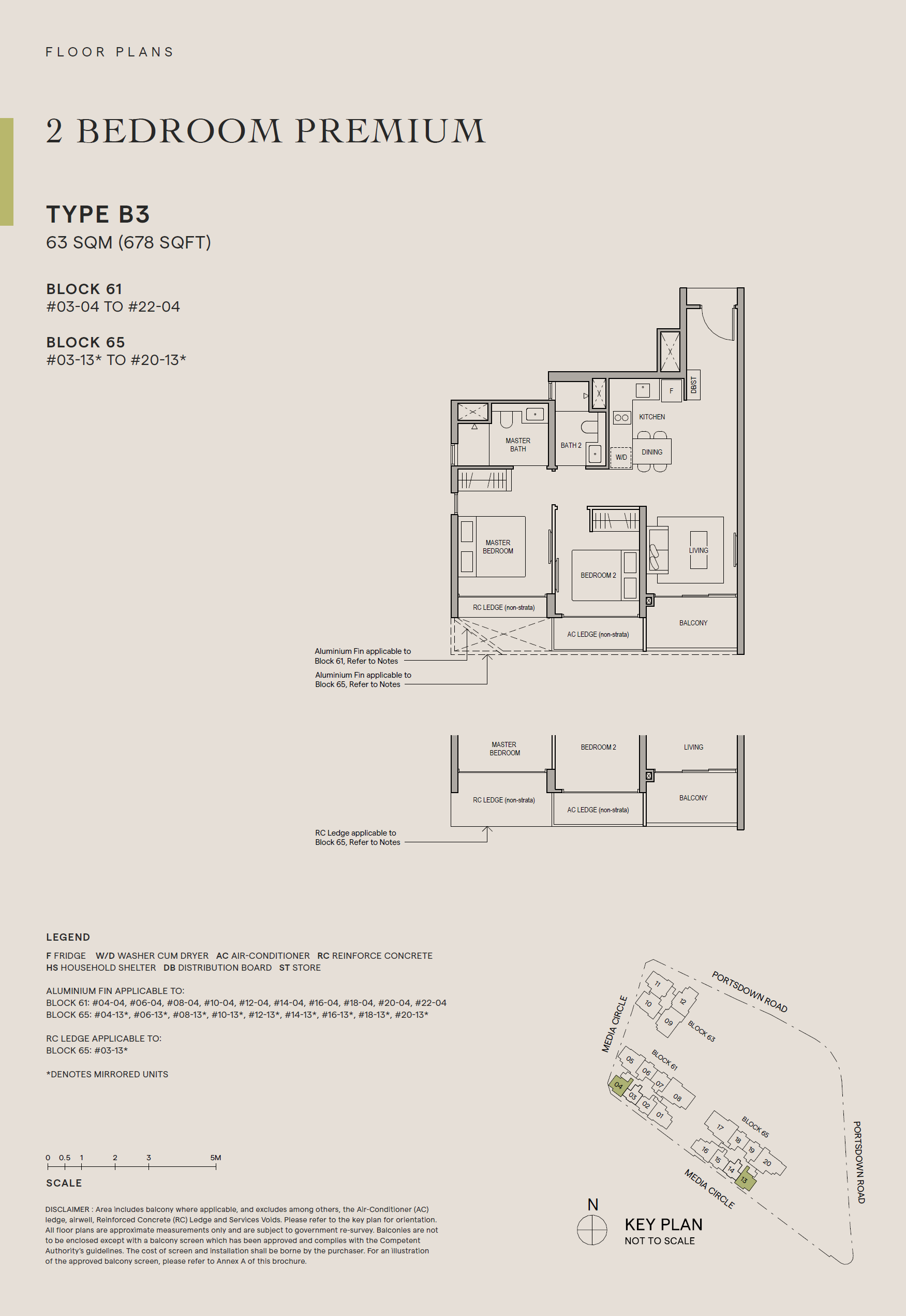Bloomsbury Residences B3 floor plan