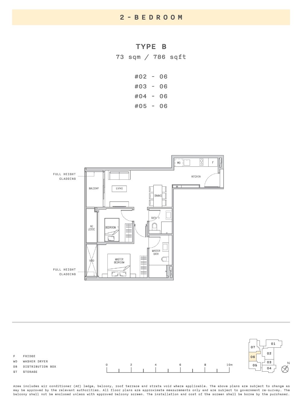 Claydence B floor plan