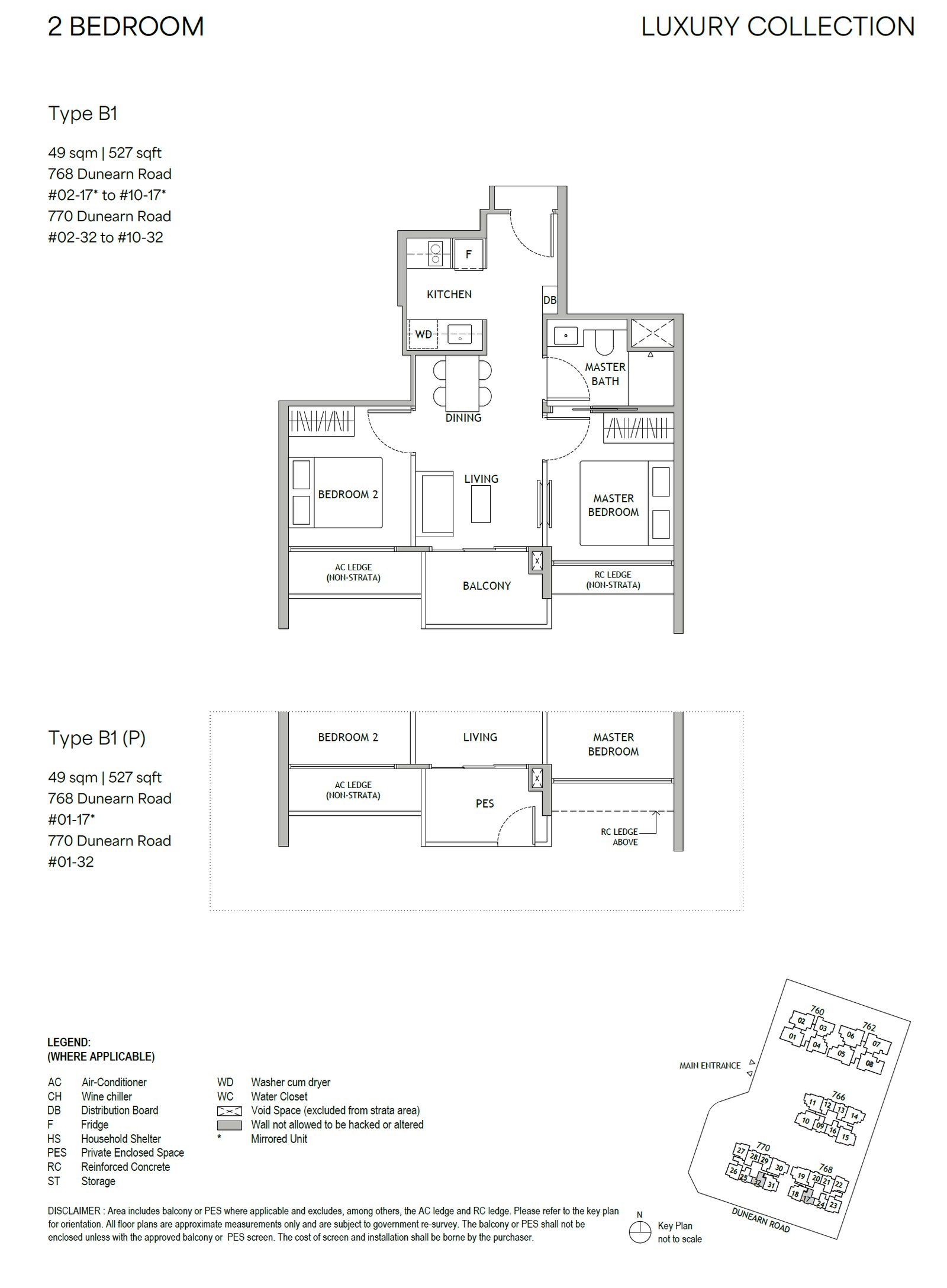 Dunearn House B1(P) floor plan
