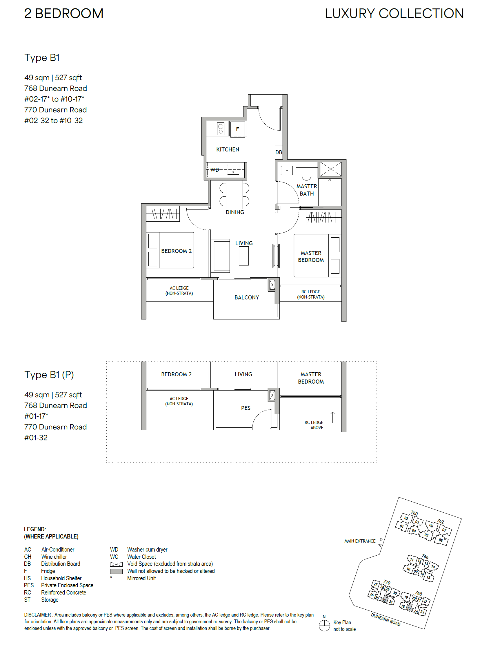 Dunearn House B1 floor plan