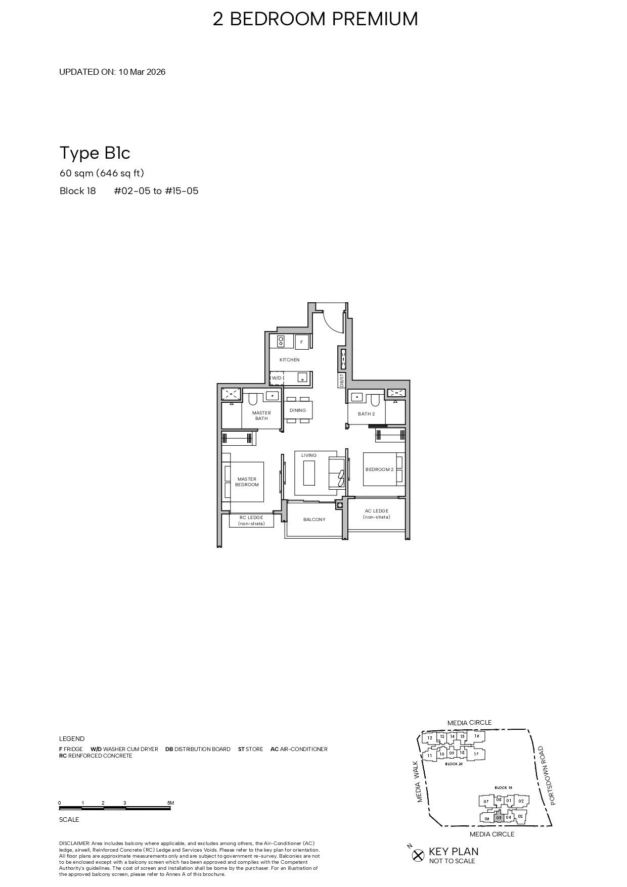 Hudson Place Residences B1c floor plan