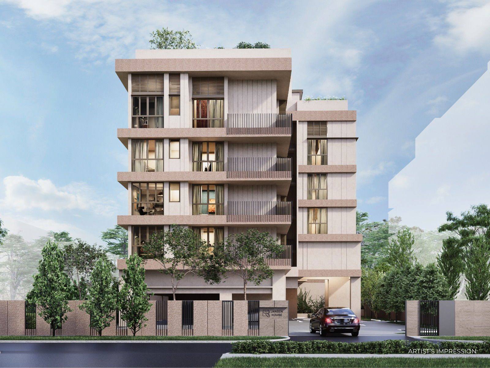 Jansen House gallery render