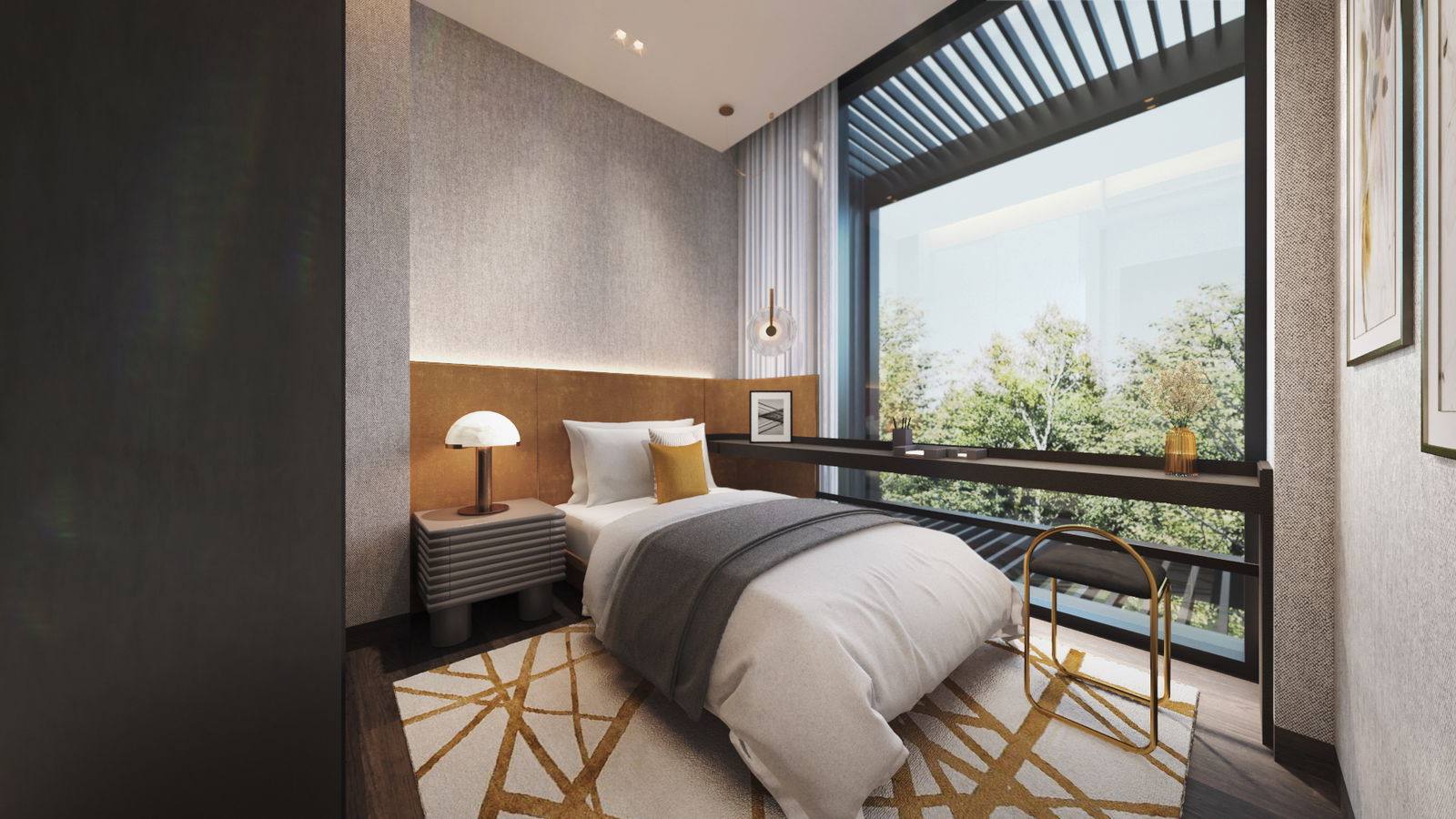 Jervois Privé gallery render