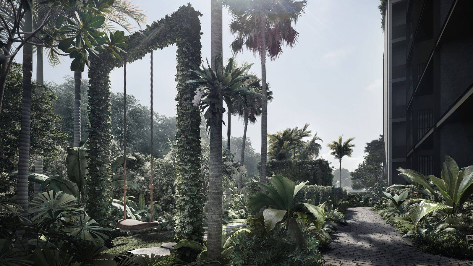 Jervois Privé gallery render