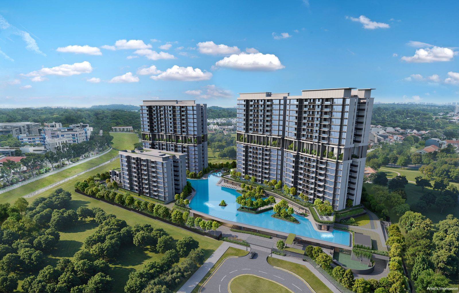 Lentor Gardens Residences gallery render