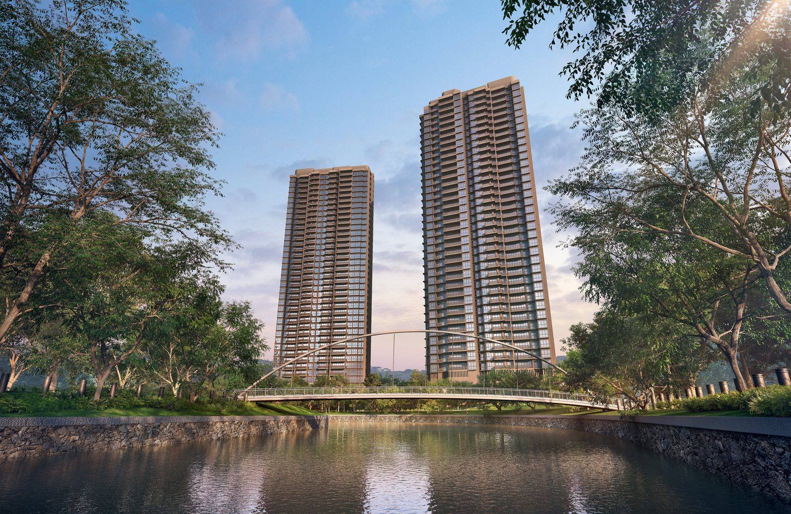 River Modern gallery render