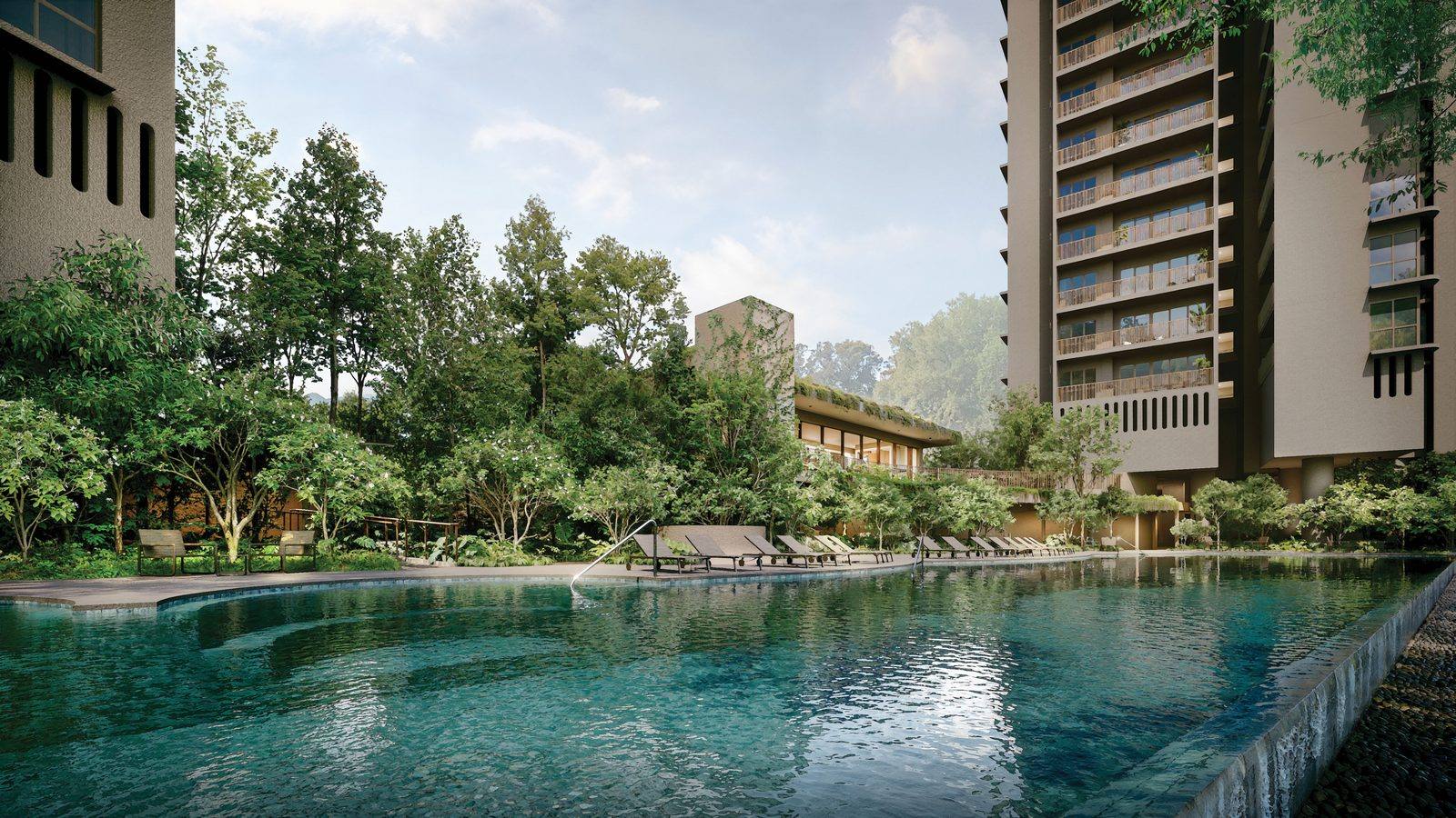 River Modern gallery render