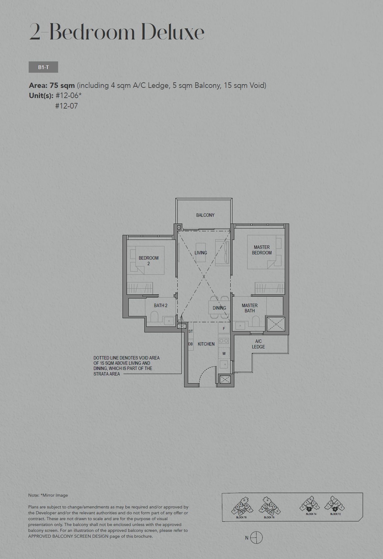 SORA B1-T floor plan