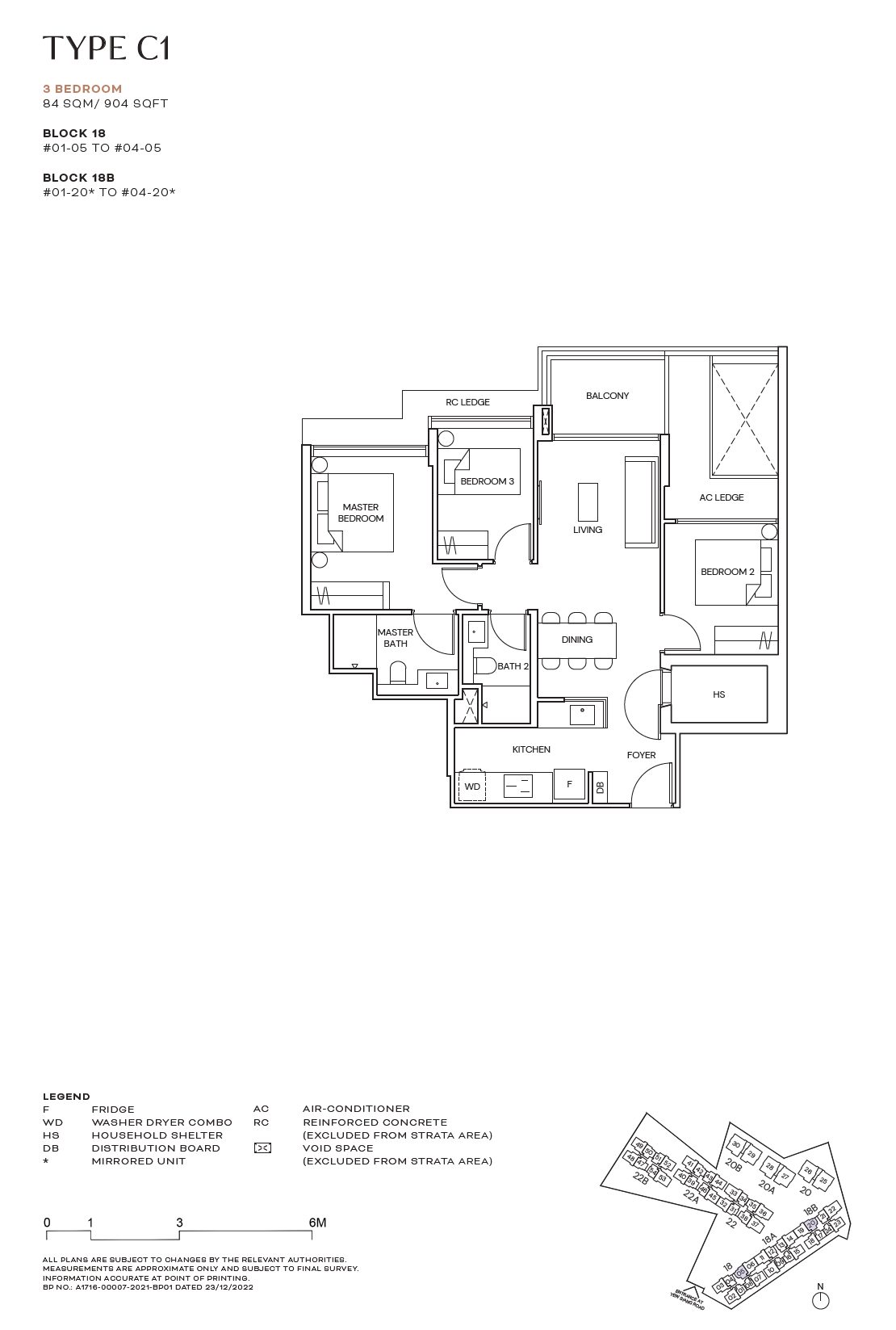 Terra Hill C1 floor plan