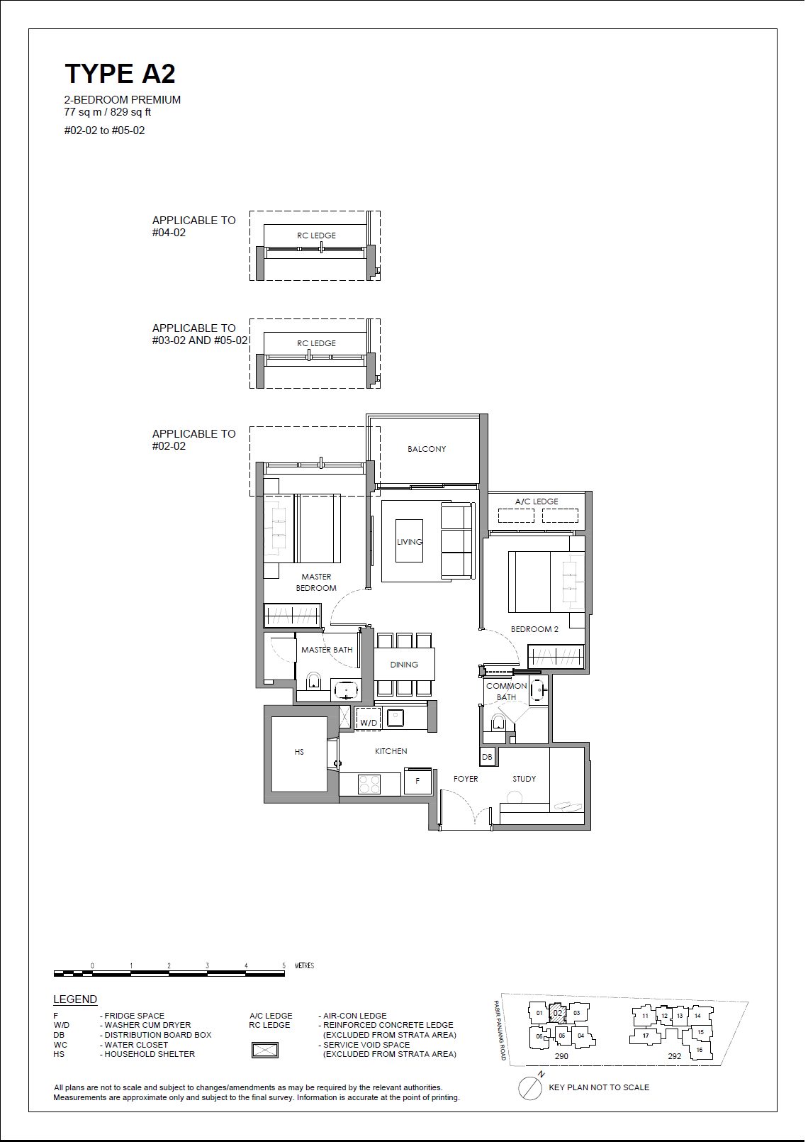 The Hillshore A2 floor plan