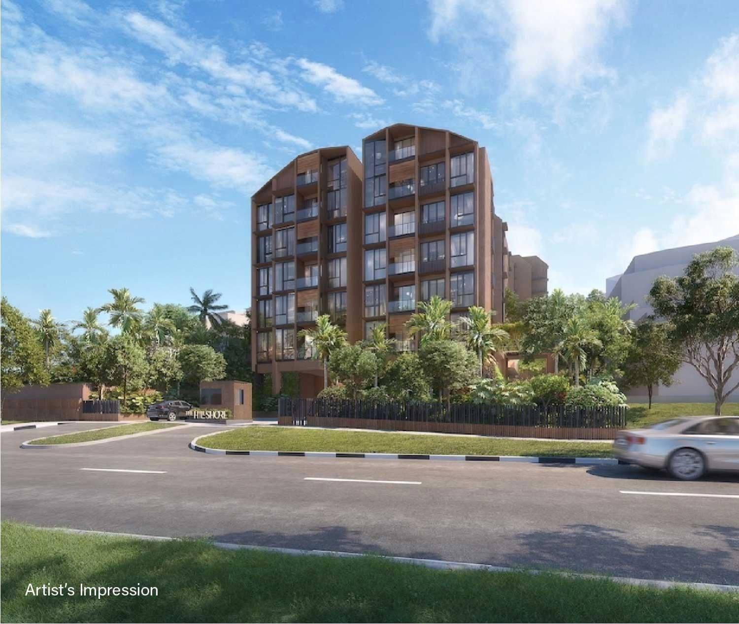 The Hillshore gallery render