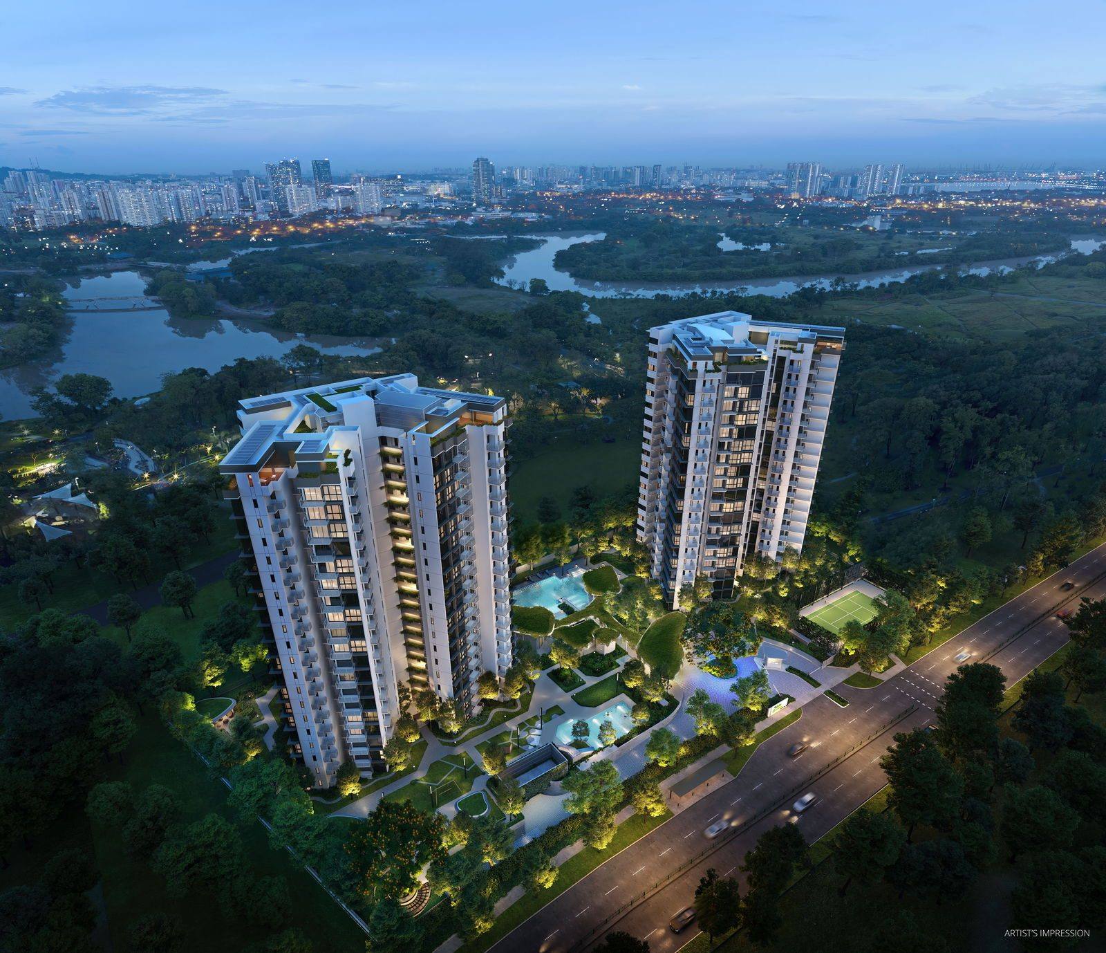 The LakeGarden Residences gallery render