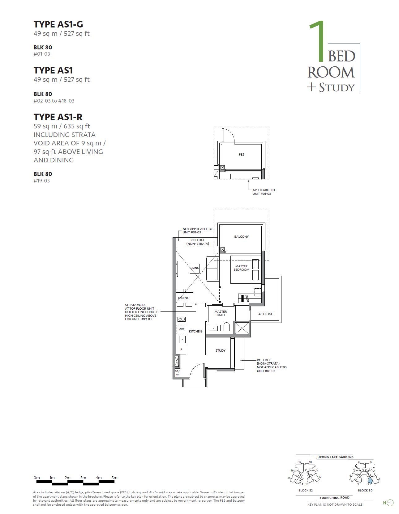The LakeGarden Residences AS1-G floor plan
