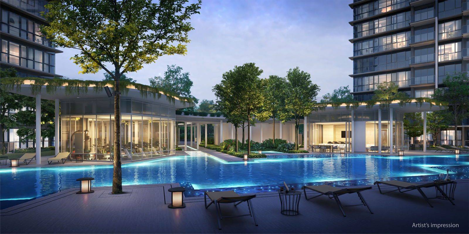 The LakeGarden Residences gallery render