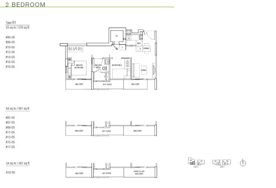 The Line @ Tanjong Rhu B1 floor plan
