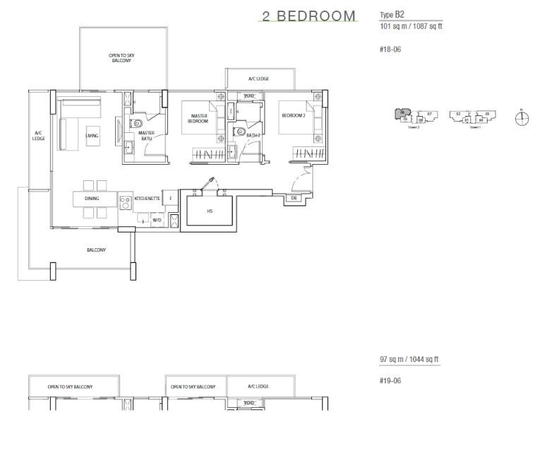 The Line @ Tanjong Rhu B2 floor plan