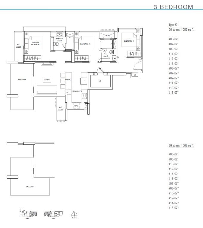 The Line @ Tanjong Rhu C floor plan