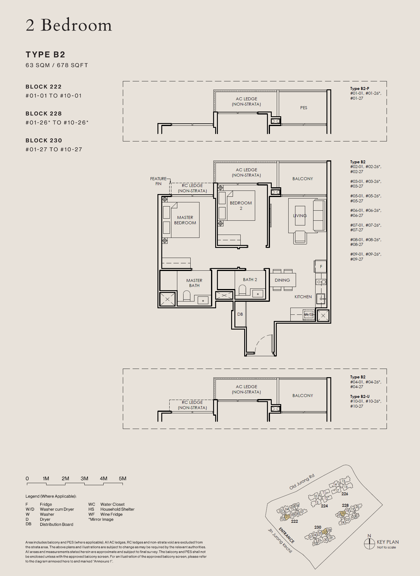 The Sen B2 floor plan