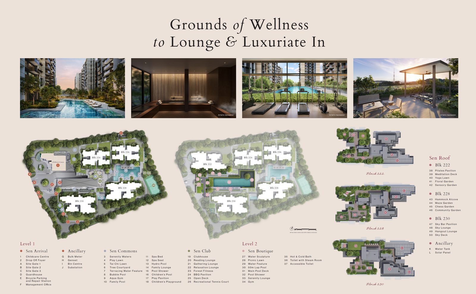The Sen Site Plan